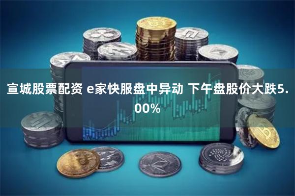 宣城股票配资 e家快服盘中异动 下午盘股价大跌5.00%